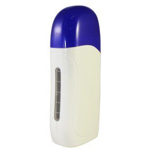 Casetă &icirc;ncălzitoare de ceară pentru epilarea cu ceară și &icirc;ndulcirea picioarelor și brațelor, pentru 1 cartuș casetă de 40 W cu capac albastru 0157 foto