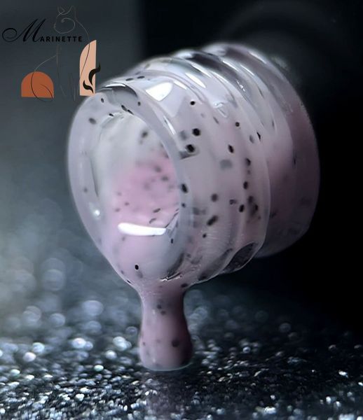 Oja cu gel Nails Of The Day MiDots Gel Polish 01 cu puncte negre 10 ml NOTD_257 foto
