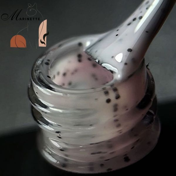 Oja cu gel Nails Of The Day MiDots Gel Polish 01 cu puncte negre 10 ml NOTD_257 foto