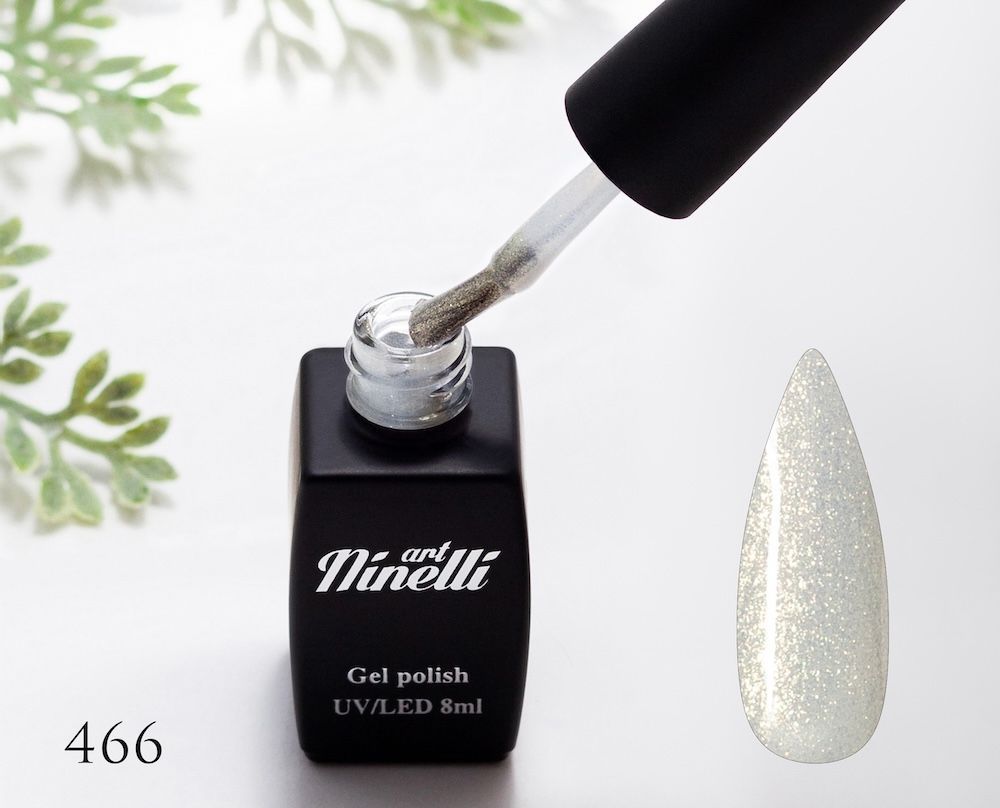 Lac de gel ArtNinelli 466 gold translucid shimmer 8 ml 287 foto