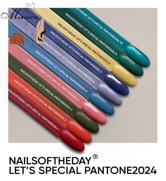 Гель-лак Nails Of The Day Let's special Pantone2024/10 бирюзовый 10 мл NOTD_420 фото